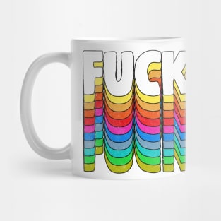 F*ck It - Original 70s Style Typographic Design Mug